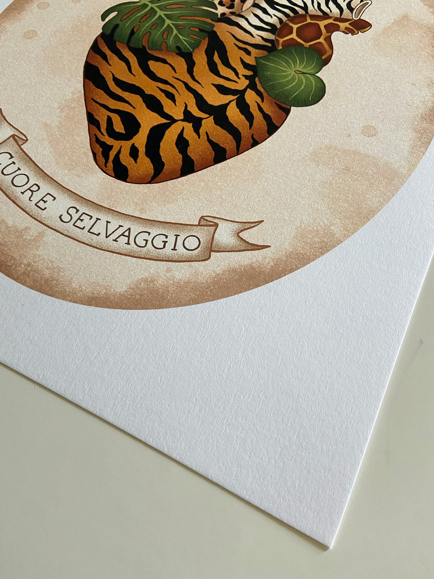 Cuore Selvaggio - misura grande - 30x40 cm