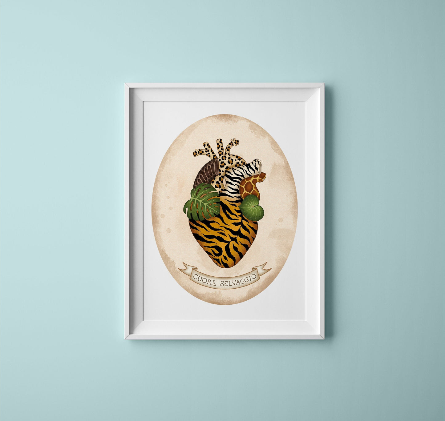 Cuore Selvaggio - misura grande - 30x40 cm